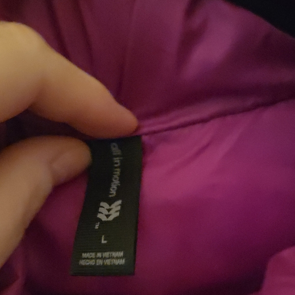 Purple Puffer Vest - Picture 3 of 5